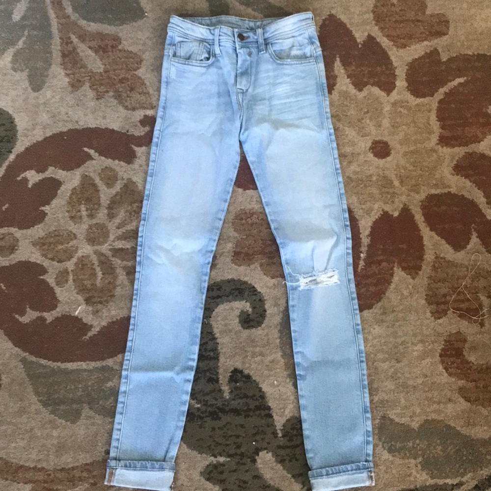 Light blue denim jeans by Orta Anadolu